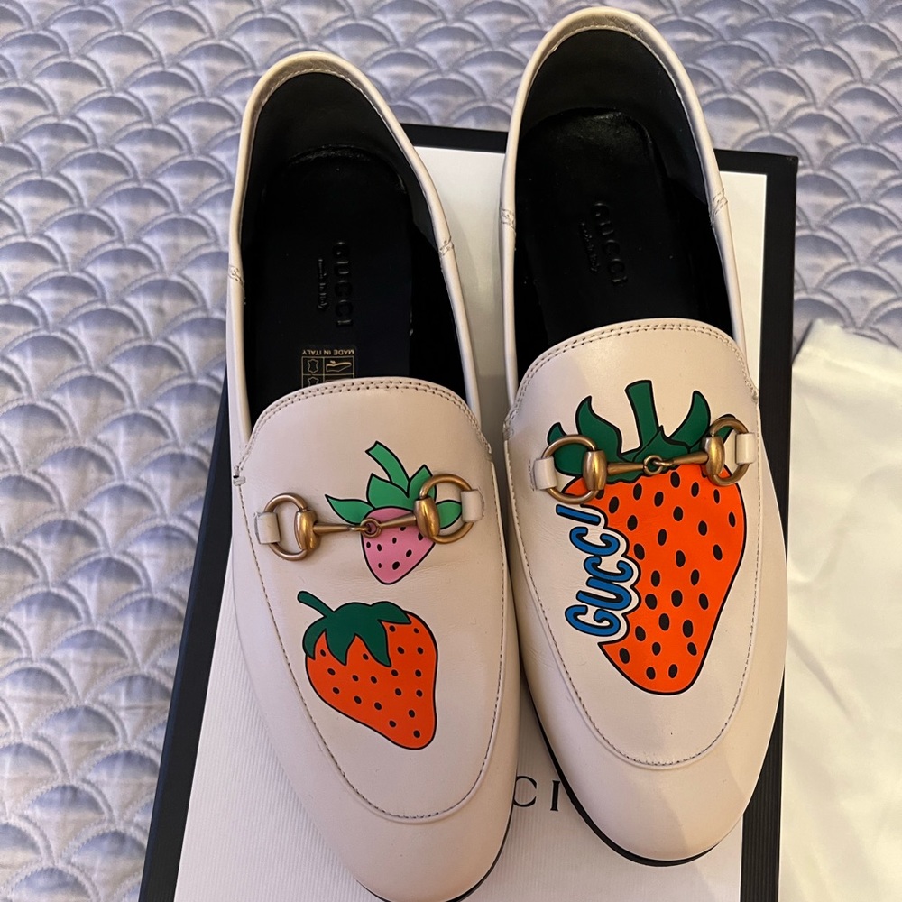 Gucci Brixton Horsebit leather loafers